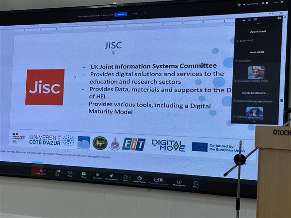 Европын холбооны  ERASMUS+ хөтөлбөрийн хамтарсан санхүүжилтээр хэрэгжиж буй “DIGITAL MOVE” төслийн түнш их сургуулиуд "DIGITAL WEEK – 2025" арга хэмжээг амжилттай зохион байгууллаа.